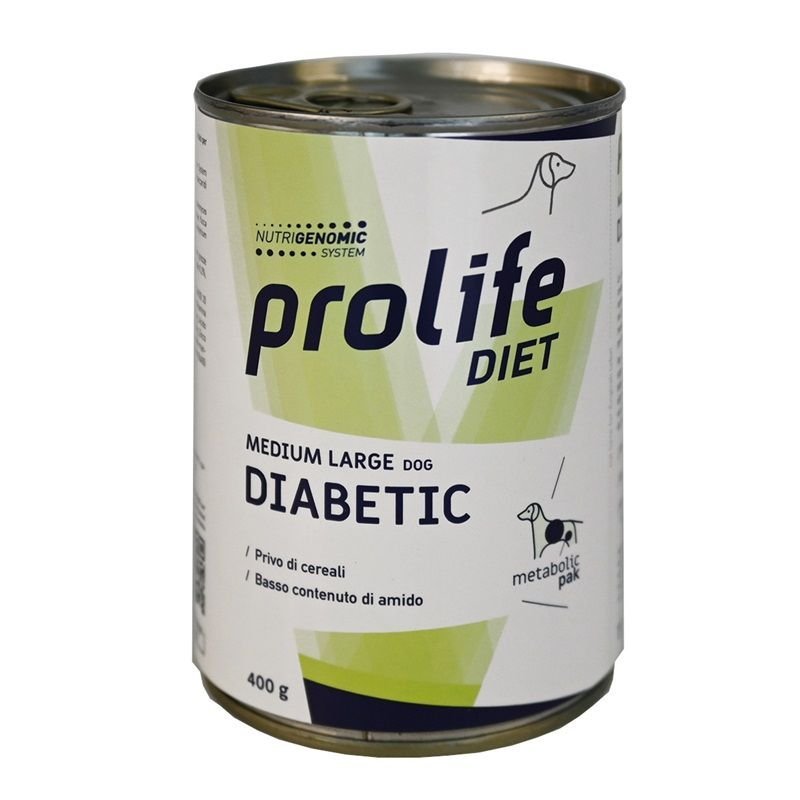 Prolife diet Diabetic 400g umido dietetico cane