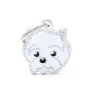 Medaglietta Cane West Highland White Terrier