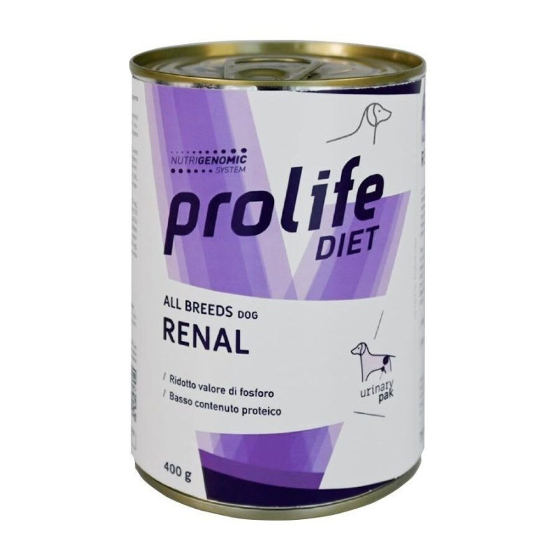 Prolife diet Renal all breeds 400g umido dietetico cane