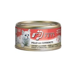 Professional Pets Pollo e Gamberetti 70g umido gatto