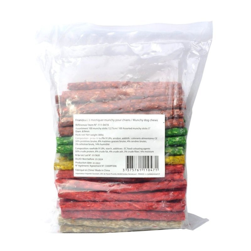 Nature Deli' Bastoncini Munchy Mix 100pz snack per cani