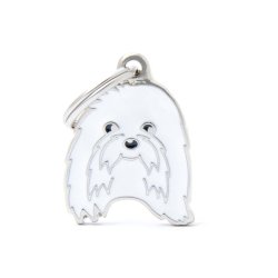 Medaglietta Cane Maltese
