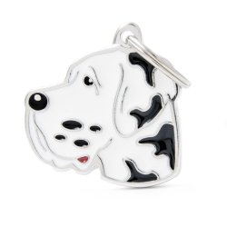Medaglietta Cane Alano Arlecchino