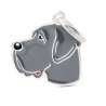 Medaglietta Cane Alano Blu