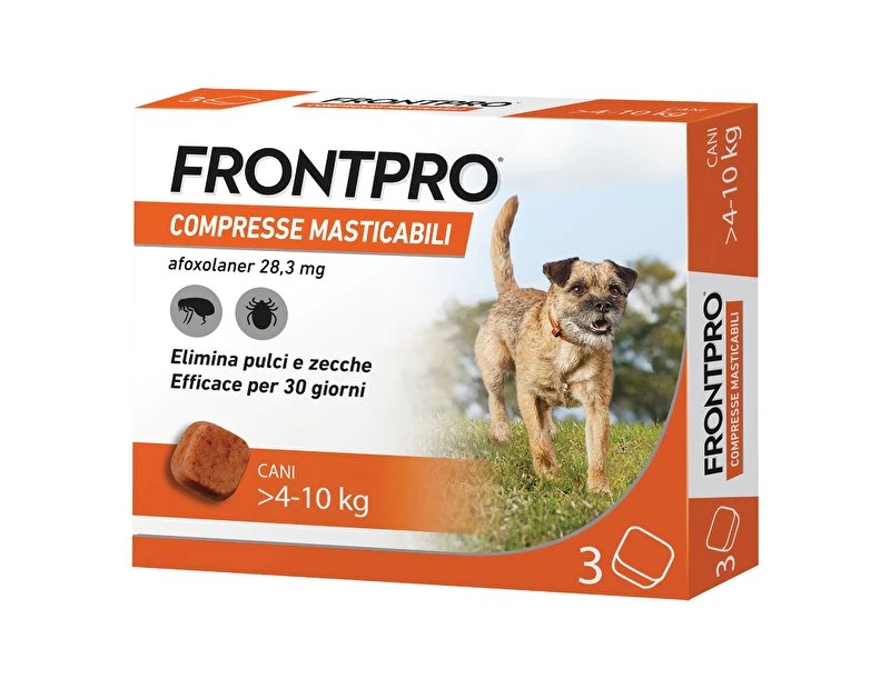 Frontpro Cane 4-10kg 3 compresse masticabili