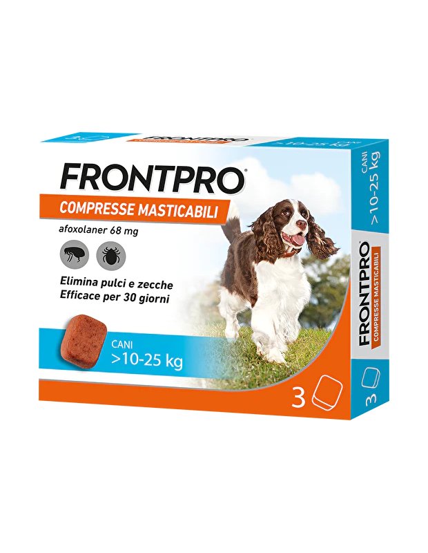 Frontpro Cane 10-25kg 3 compresse masticabili