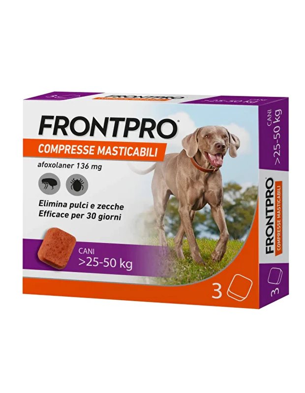 Frontpro Cane 25-50kg 3 compresse masticabili