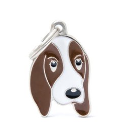 Medaglietta Cane Basset Hound 2017