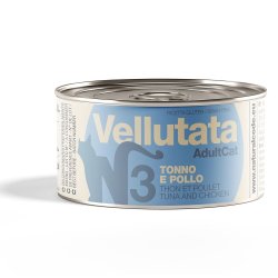 Natural Code V3 vellutata Tonno e Pollo 85gr umido gatto