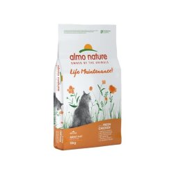 Almo Nature Holistic con Pollo fresco 12kg crocchette gatto life maintenance