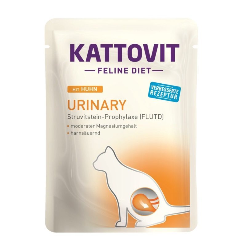 Kattovit Urinary Pollo 85g umido dietetico gatto feline diet