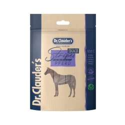 Dr. Clauder's Filet Strips al cavallo 80g snack per cani in striscette