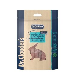 Dr. Clauder's Filet Strips al coniglio 80g snack per cani in striscette