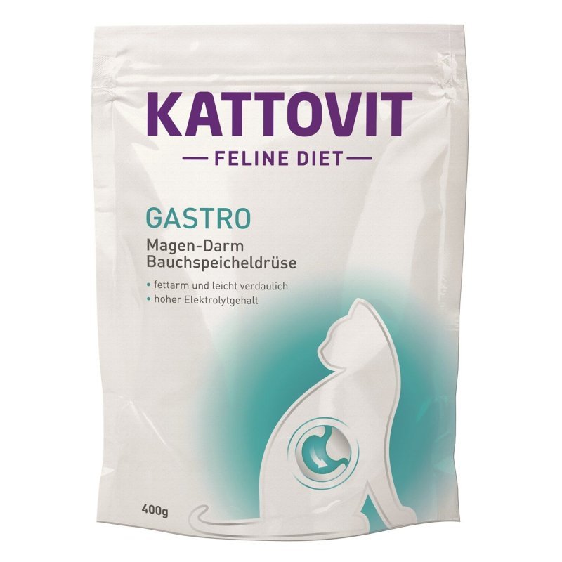 Kattovit Gastro 400g crocchette dietetiche gatto feline diet