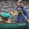Hurtta Life Savior Eco Verde Aqua Peacock salvagente per cani