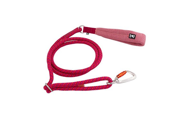 Hurtta Guinzaglio Adjustable Rope Eco Rosa 120-180cm x 8mm
