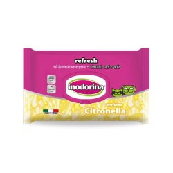 Inodorina Refresh Citronella salviette detergenti 40pz