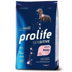 Prolife Sensitive Mini Maiale e Riso 7kg Nutrigenomic crocchette cane
