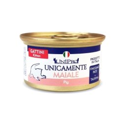 UniPro Unicamente Kitten Maiale 85g umido gattino monoproteico