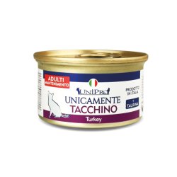 UniPro Unicamente Tacchino 85g umido gatto monoproteico