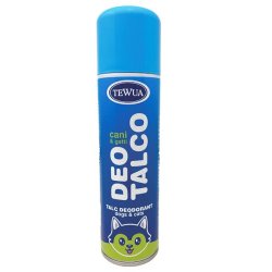 Tewua Deodorante al talco 600ml cane e gatto