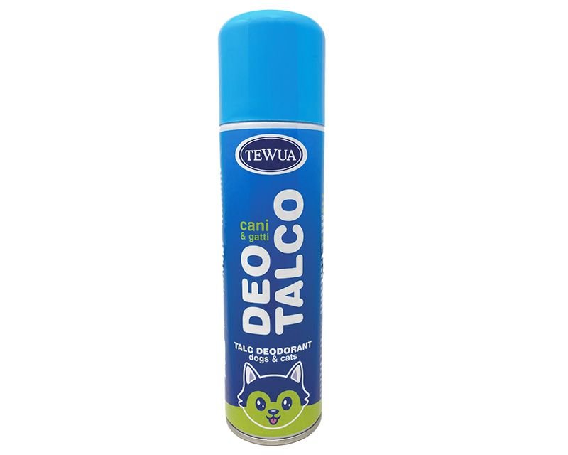 Tewua Deodorante al talco 600ml cane e gatto