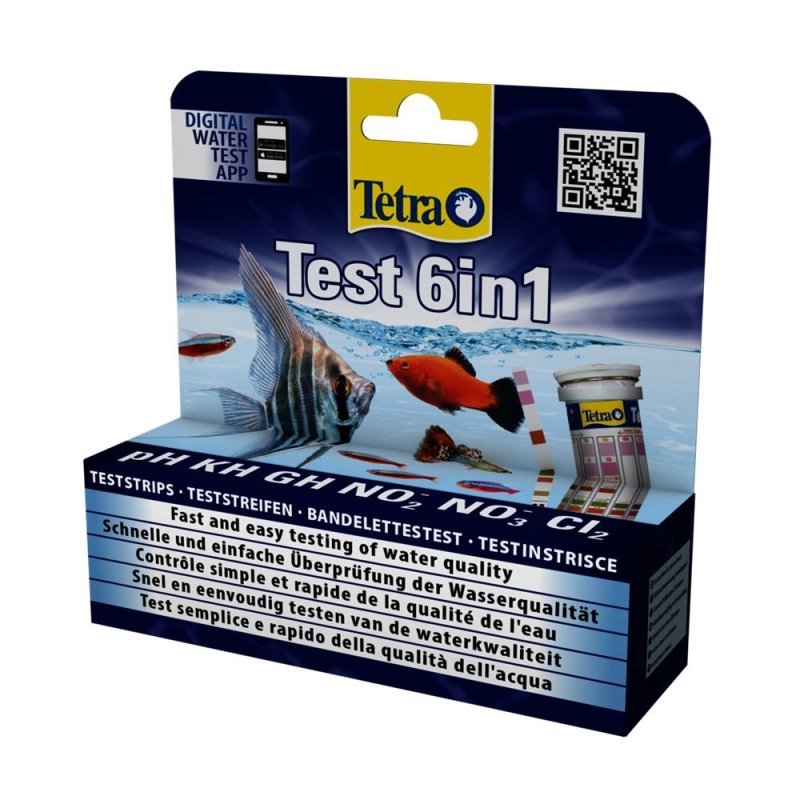 Tetra Test 6 in 1 test acqua per acquario
