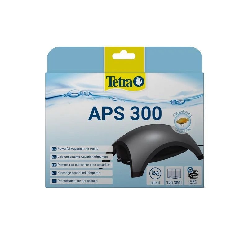 Tetra APS 300 antracite aeratore a due vie per acquario 150-300 litri