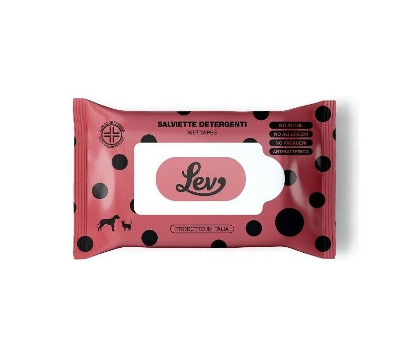Lev Salviette detergenti alla Clorexidina maxi formato 40pz