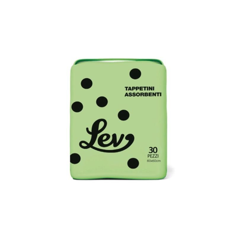 Lev tappettini assorbenti cm 60x60 30 pezzi