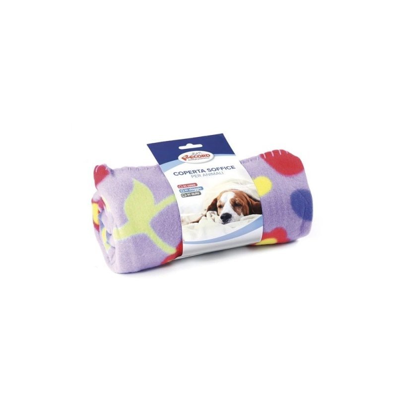 Record Coperta Sofficie 100x70 cm per cani e gatti