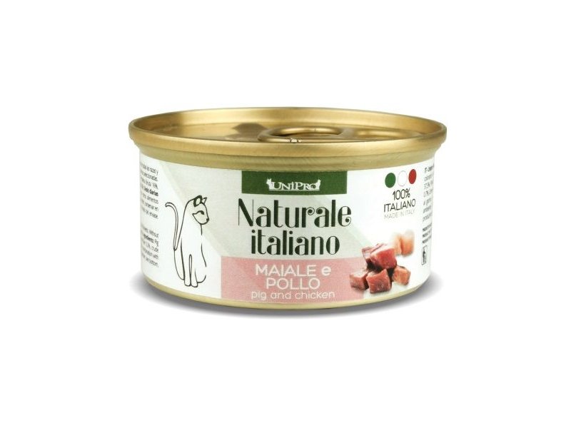 Naturale UniPro Maiale e Pollo 85g umido gatto
