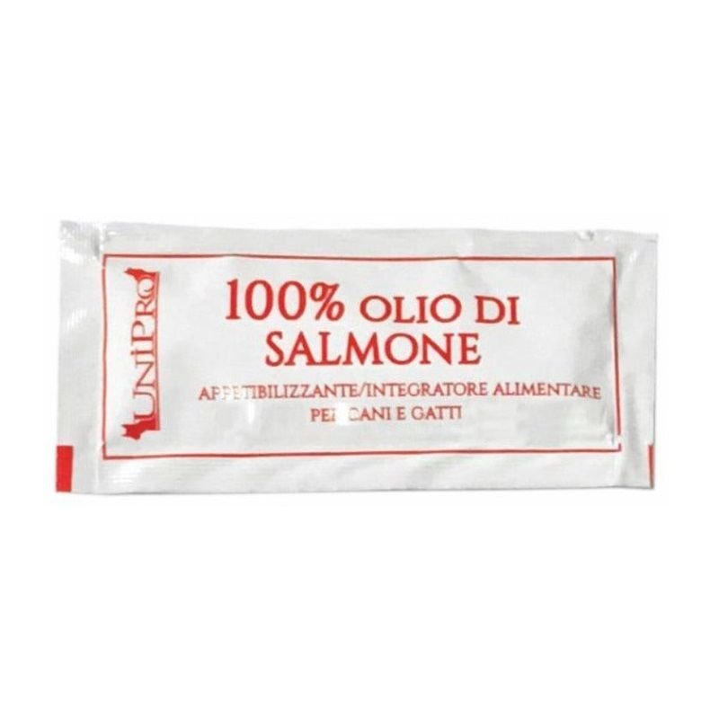 UniPro Olio di Salmone 10ml bustina integratore cane e gatto