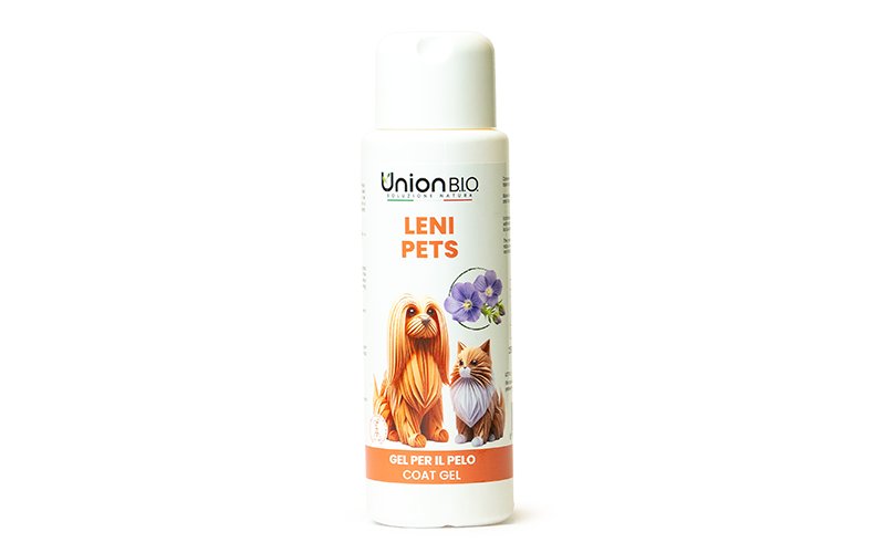 Union Bio Leni Pets 250ml gel ristrutturante pelo cane e gatto