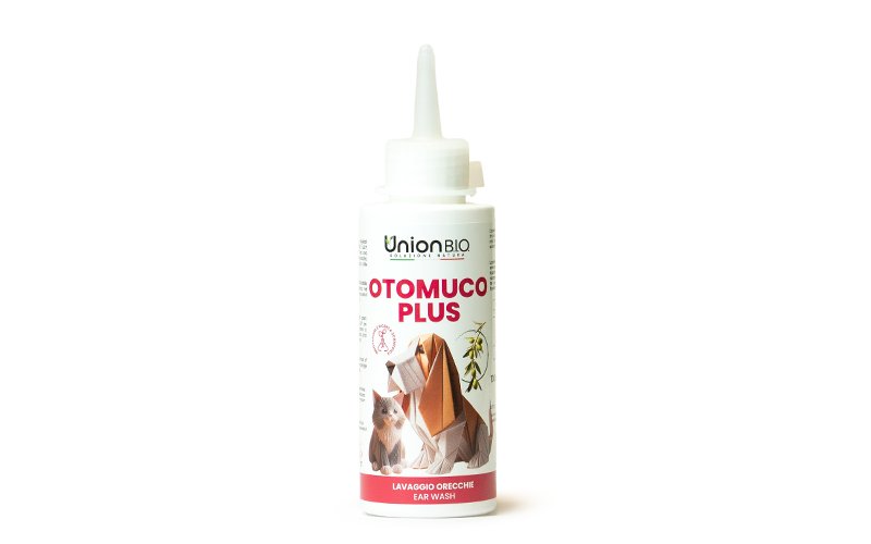 Union Bio OtoMucoPlus 100ml detergente orecchie cane e gatto
