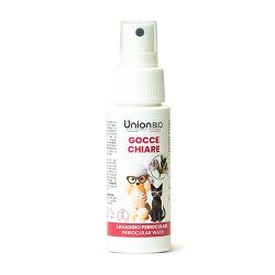 Union Bio Gocce Chiare spray 50ml detergente occhi cane e gatto