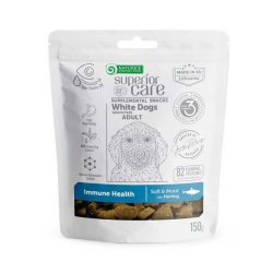 Nature's Protection White Dogs Snack Herring 150g Soft & Moist cane Superior Care Grain Free
