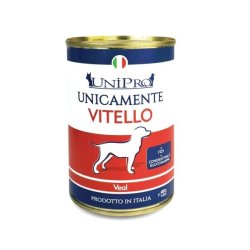 UniPro Unicamente Vitello 400g umido cane monoproteico