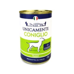 UniPro Unicamente Coniglio 400g umido cane monoproteico
