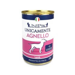 UniPro Unicamente Agnello 400g umido cane monoproteico