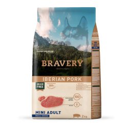 Bravery Adult Iberian Pork Medium Large 4kg crocchette cane grain free