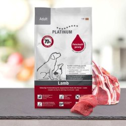Platinum Adult Lamb & Rice 1,5kg crocchette cane