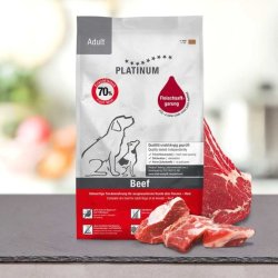 Platinum Adult Beef & Potato 1,5kg crocchette cane
