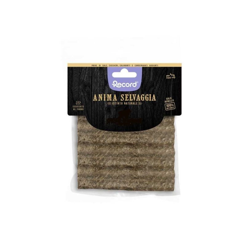 Anima Selvaggia Strisce di carne essiccata 100% Anatra 75g snack per cani
