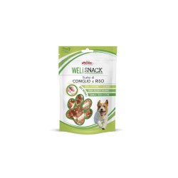 WeliSnack Rustici Coniglio e Riso 75g snack per cani