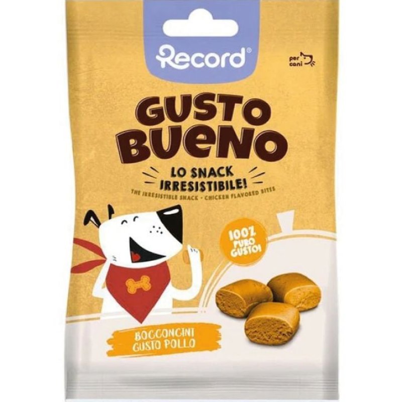 Gusto Bueno Bocconcini al Pollo 50g snack per cani