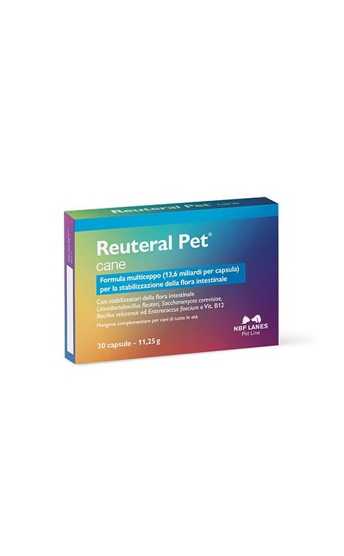 NBF Lanes Reuteral Pet cane 30 capsule - AquaZooMania Shop