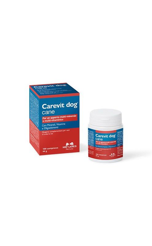 NBF Lanes Carevit Dog 100 compresse