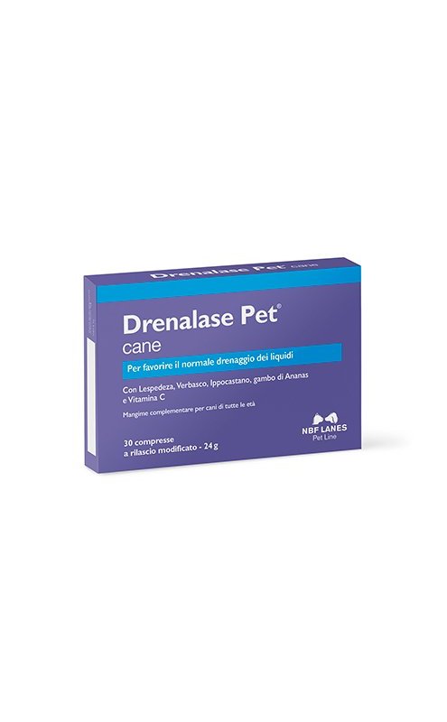 NBF Lanes Drenalase Pet Cane 30 compressi