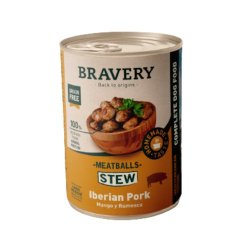 Bravery Stew Meatballs Iberian Pork 415g polpette al maiale umido cane